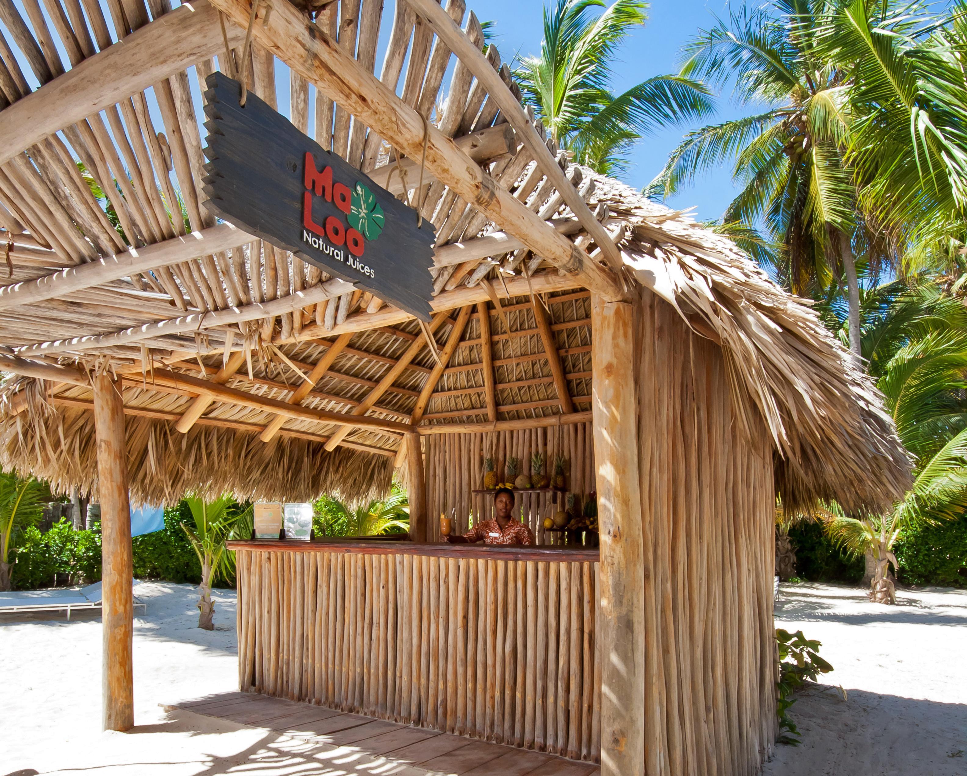 加泰罗尼亚皇家巴瓦罗酒店 - 全包 - 仅限成人 蓬塔卡纳 外观 照片 A beach bar in the Maldives